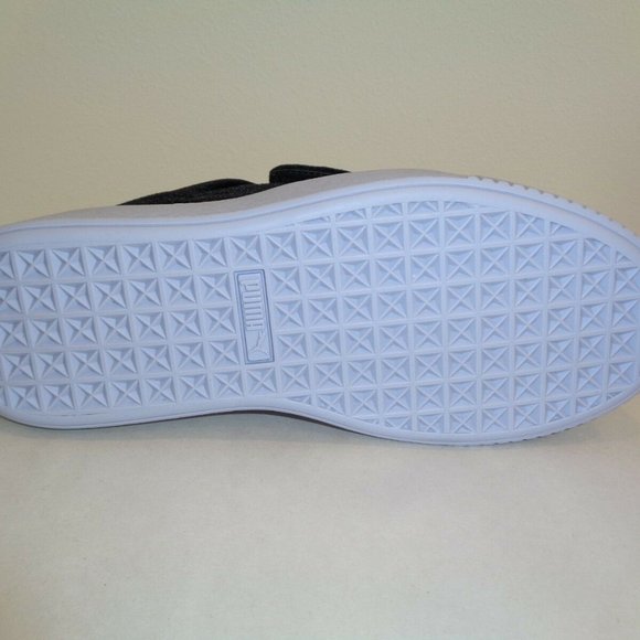 Puma BASKET PLATFORM Black Velvet New Sneakers - Picture 8 of 8